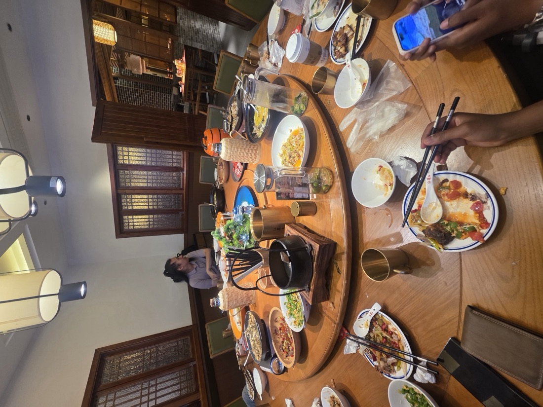 Hotpot dinner with the team
