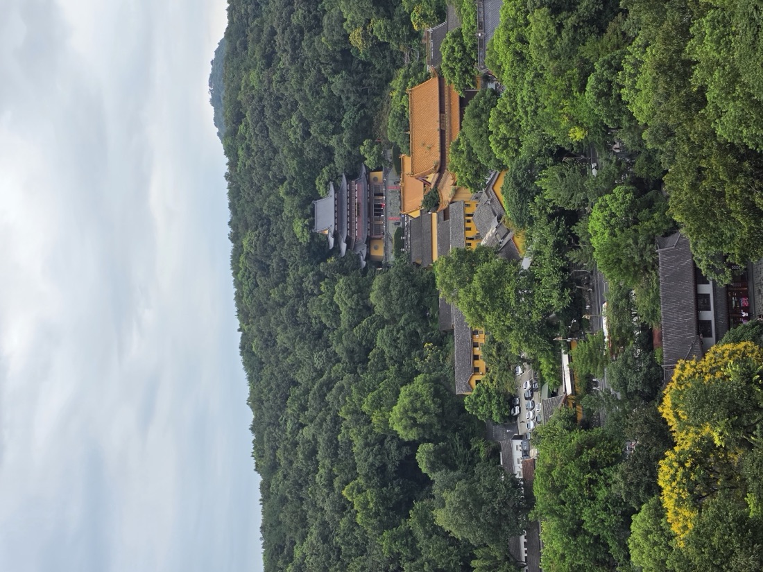 Hillside monastery near Hangzhou